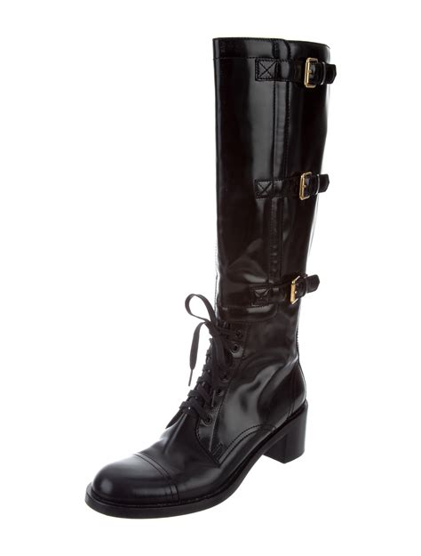 gucci combat boots|Gucci thigh high boots sale.